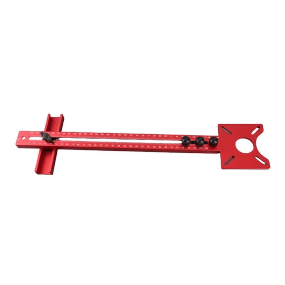 Professional 3-in-1 Router Milling Groove Bracket Woodworking Circle Jig (17.5 in / 44.5 cm)