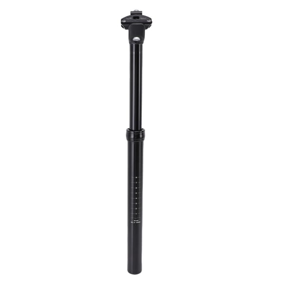 Professional 30.9mm Bike Suspension Seatpost Lightweight Aluminum Alloy Bicycle Shock Absorber Dropper Post Manual Control Cycling Seat Tube Replacement with 150mm Travel / 5.91 inches