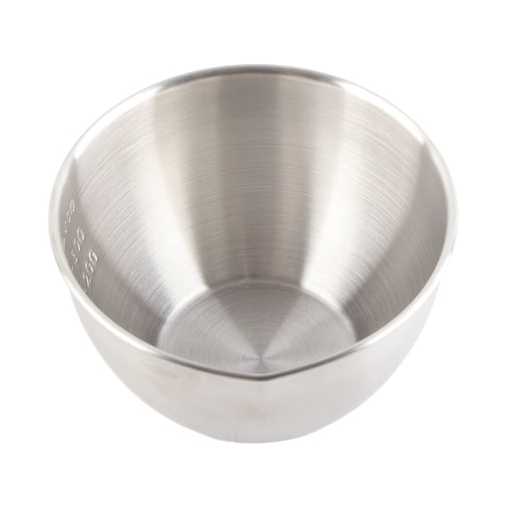 Professional 304 Stainless Steel Mixing Bowl with Measurement Marks - Multi-Use Kitchen Essential