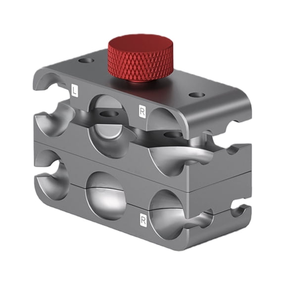 Professional 360 Rotating Headphone Clamp Tool High Density Aluminum Alloy for Secure Electronics Repair and DIY Maintenance