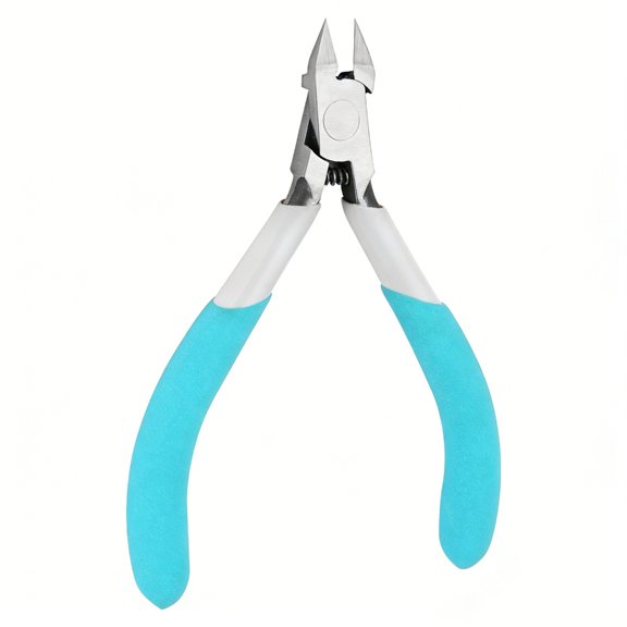 Professional 3Cr13 Steel Angled Cutters Having Wide Jaw Opening And Rubber Covered Handle For Electronics And Craft Projects