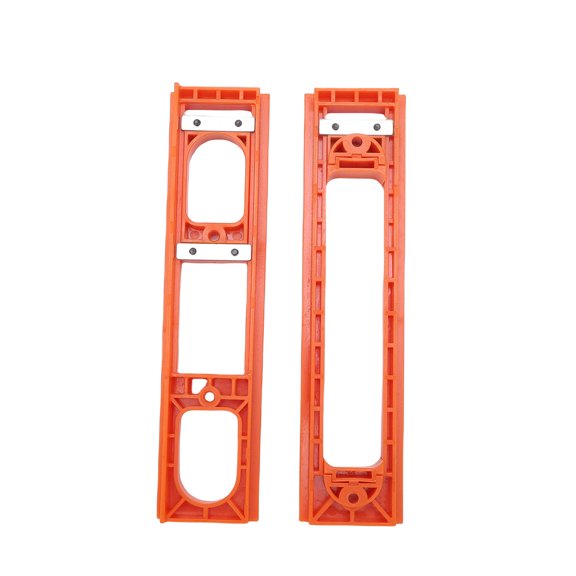 Professional 3D Hinge Slotting Router Guide Template for 2.5 to 6 Inch Invisible Concealed Door Hinges Precise Positioning Woodworking Jig