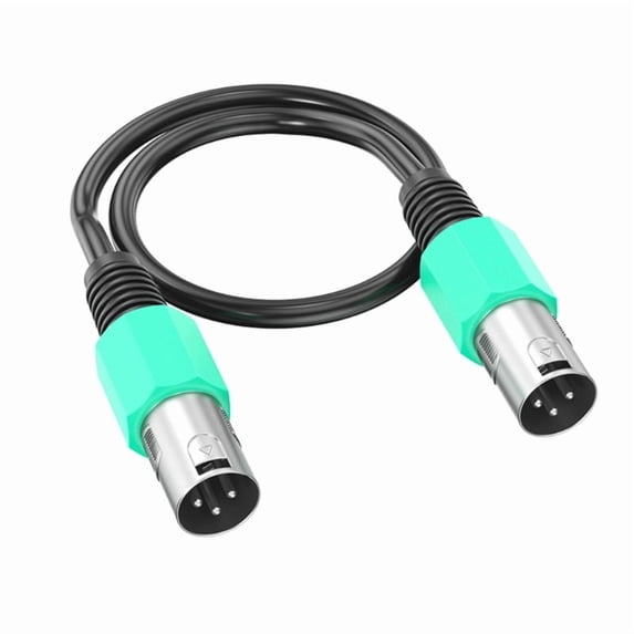 Professional 3Pin XLR Kanon Connection Male to Male Auditory Connection For Microphones And Speaker Line