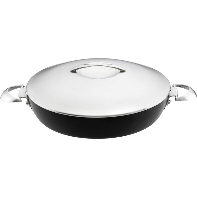 Professional 4.25 qt Chef Pan with Lid EasytoUse Nonstick Cookware