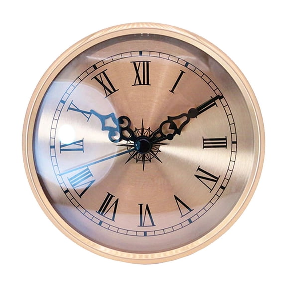 Professional 4.25Inch Clock Insert Roman Numeral Movement DIY