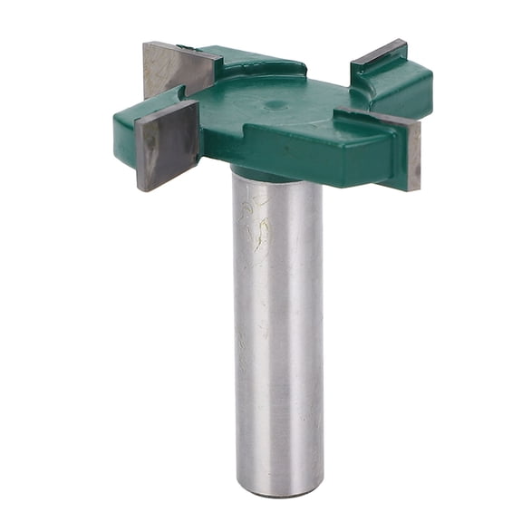Professional 4 Flutes CNC Spoilboard Surfacing Router Bit Slab Flattening Planing Milling Cutter Tool 1/2 inches Shank / 1.27 cm Shank Diameter Woodworking Planer Bit