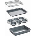 thumbnail image 1 of Professional 4-Piece Non-Stick Toaster Oven Set, 1 of 5