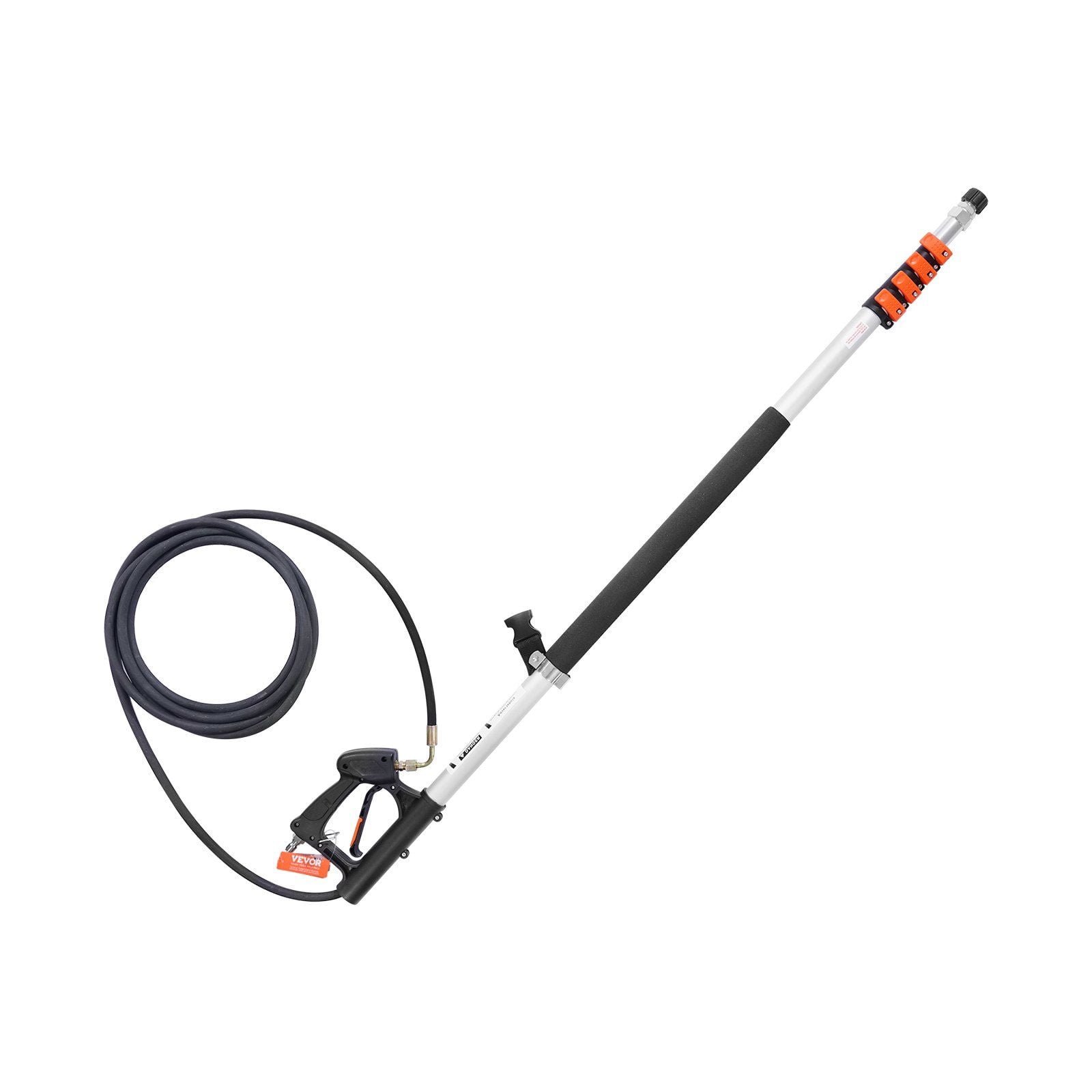 Professional 4000 PSI Pressure Washer Wand - 21 ft Telescopic Spray Wand with 7 Nozzles for Heavy-Duty Use