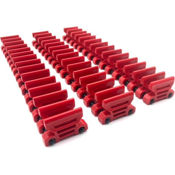 Professional 42 Wrench Organizer Set - Red