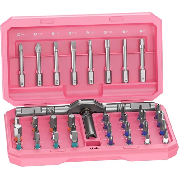 Professional 42 in 1   Tool Kit Multi Functional Precision Bits for PC, Camera, Smartphone, Furniture,  - Ideal for Electronics &  Repairs