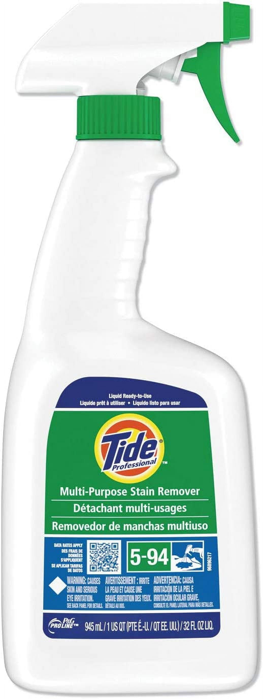 Multi Purpose Stain Remover, 32 oz Trigger Spray Bottle, 9/Carton Multi Purpose Stain Remover, 32 oz Trigger Spray Bottle, 9/Carton