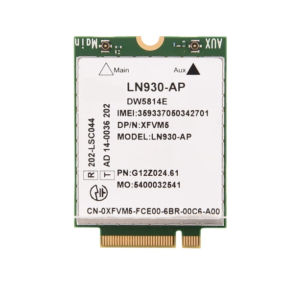 Professional 4G LTE NGFF WWAN M.2 Module Card, Supports GNSS & A-GPS for High-Speed Connectivity