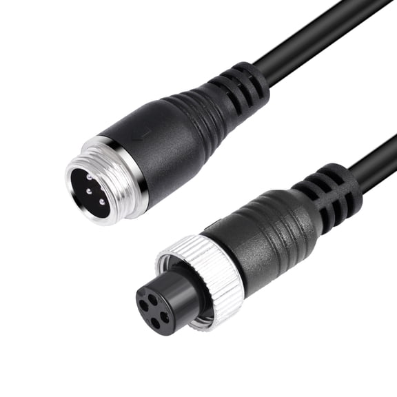 Professional 4Pin Aviation Extension Cable For Vehicle Reversing Camera Video