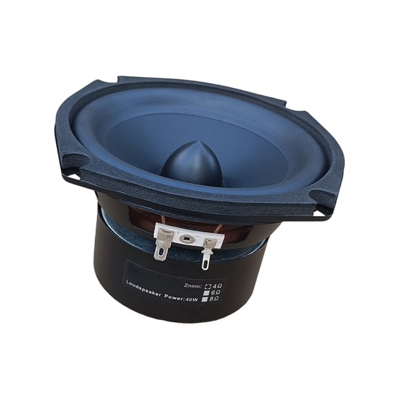 Professional 5.25inch Square Subwoofer Ruggeds Rubber Surround Metal Chassis High Fidelitys Bass Output