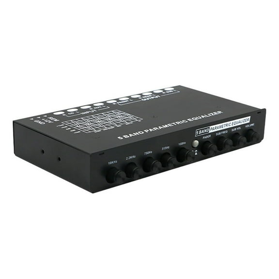 Professional 5-Band Equalizer for Car Sound