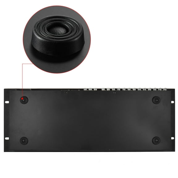 Professional 5-Channel DJ Rack Mount Stereo Mixer Mixing Console