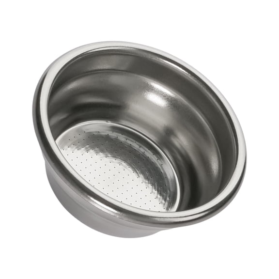 Professional 54mm Coffee Powder Basket Tall Accuracy Brewing Tool With Fine Net For Strengthened Flavor Removal