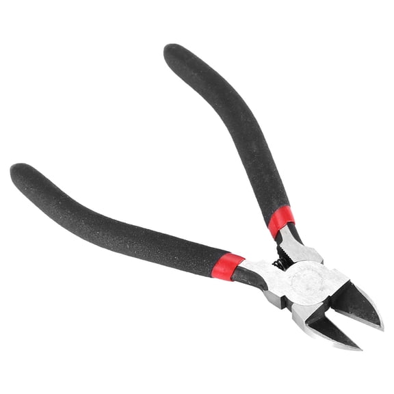 Professional 6.1-Inch Diagonal Cutting Pliers Heavy-Duty Wire Cable Side Cutter with Ergonomic PVC Non-Slip Grip and Precision Spring-Loaded Design for DIY Home Electrical Repair
