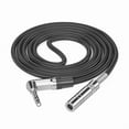 thumbnail image 1 of Professional 6.35mm Male To Female Stereo Audio Extension Cable For Mixer, Microphone, Guitar Different Length, 1 of 7
