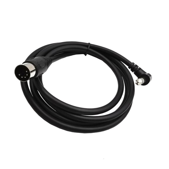 Professional 6.35mm to Din 5 Pin Sound Cable Flexible Connectors Connection