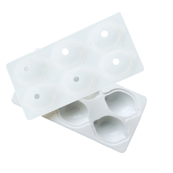 Professional 6 Cavity Dessert Molds Heat Resistant Silicones Baking Tool For Artistic Lemon Shape Jelly Mousses Dessert