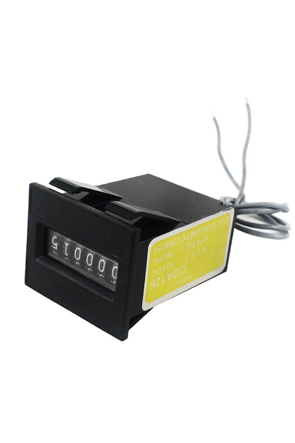 Professional 6-Digit Pull Counter for Industrial Use Mechanical Movement Counting Tool