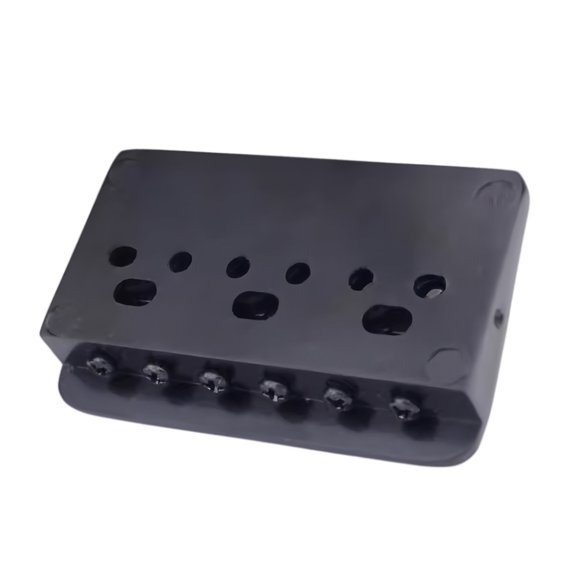 Professional 6 String Electric Guitar Bridge Upgrade Set with 10.5mm Spacing and Tuning Stability 3 Color to Choose