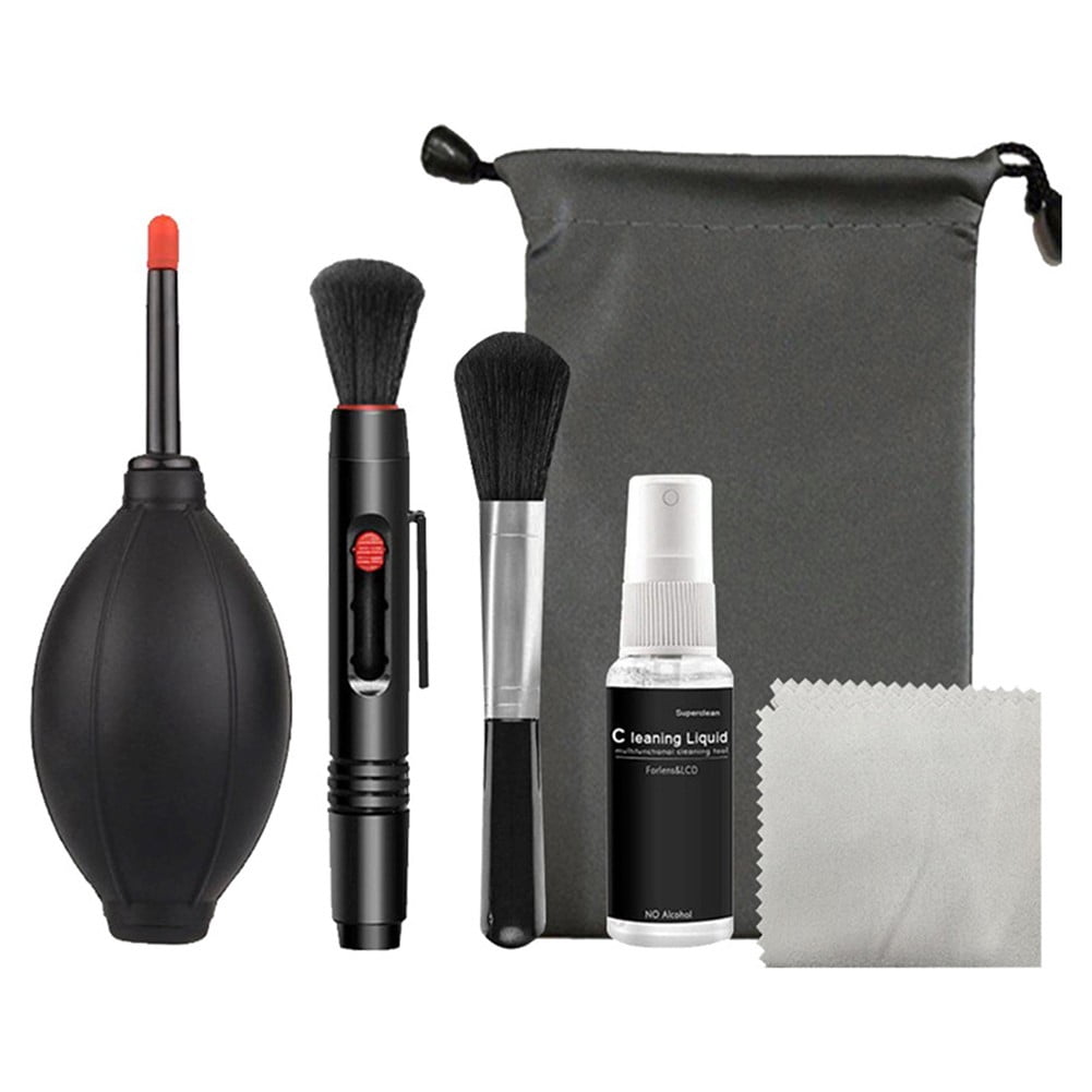 Professional 6-in-1 DSLR Camera Cleaning Kit with Air Blower, Lens Pen ...