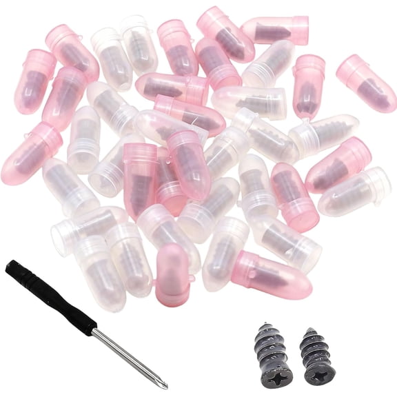 Professional 60PCS Dual-Size Self-Sealing Tire Repair Kit – Rubber Screw Plugs & Screwdriver for Vacuum Tires of Cars, Motorcycles, Trucks & Tractors