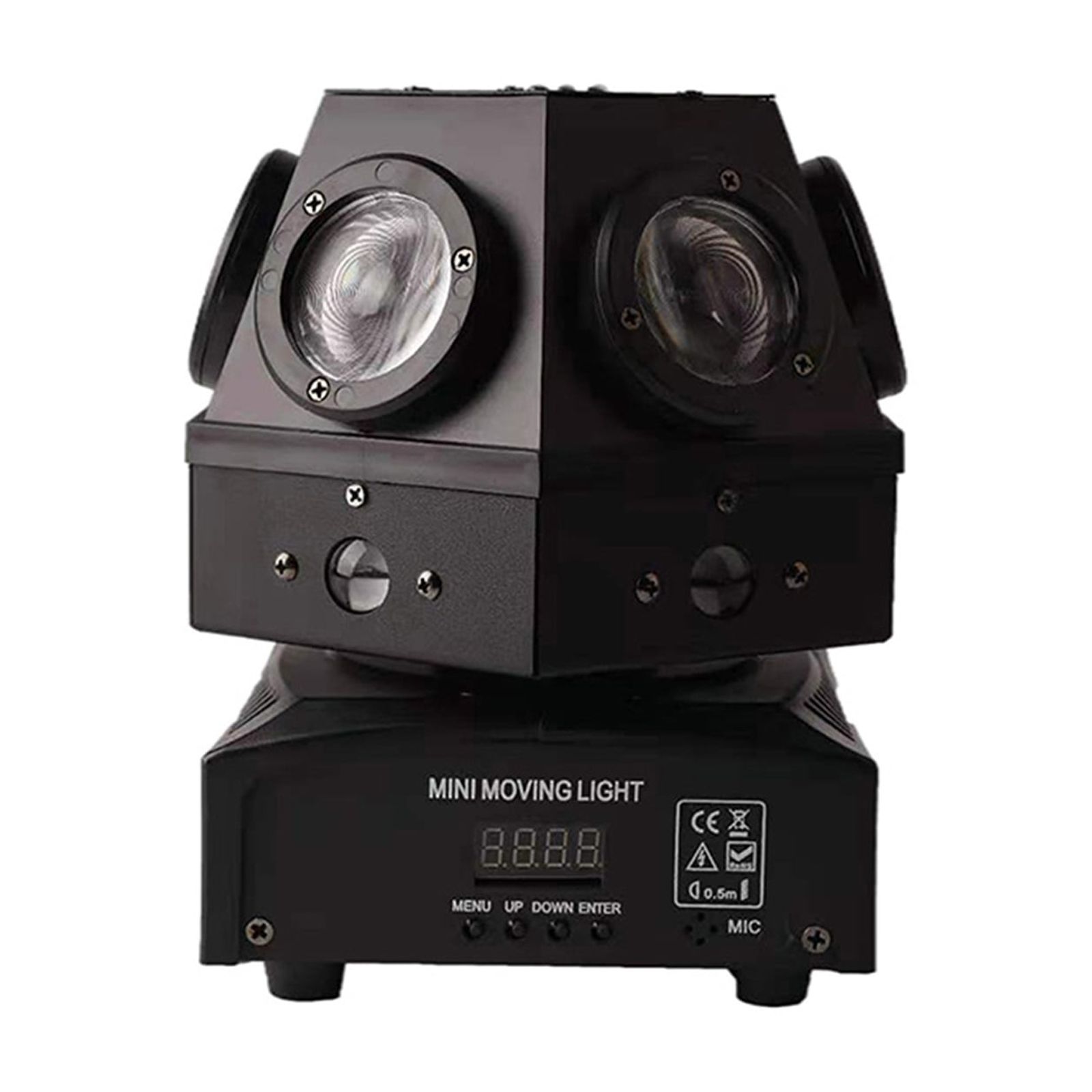 Professional 60W Moving Head Strobe Beam Light Projector Christmas LED Lighting DMX512 Music DJ Disco Lights For Home