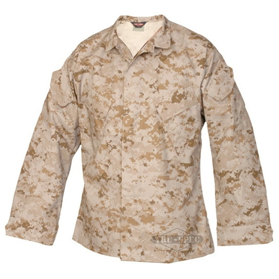 Professional 65/35 Polyester/Cotton Twill Digital Battle Shirts Digital Desert X-Small