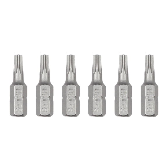 Professional 6Pcs Antislip Hexagonal Bit Set Impacts Bit Screwdriver Bits Home Improvement