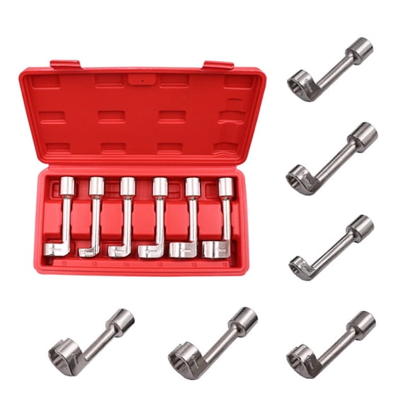 6pcs L Shaped Open End Hexagon Wrench Set rusts Resistant Wrenches Manual Tool for Versatile Repair Need & enhances Torques