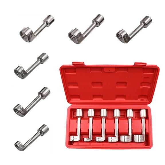 Professional 6pcs L Shape Hexagon Wrench Set Wear Resistant Automotive Repair Tool Maintenance Tool for Home & Repairs