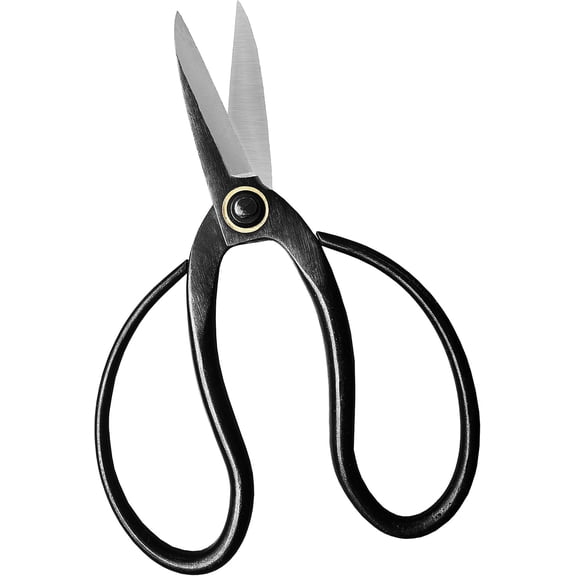 Professional 7.3" Bonsai Scissors for Flower Arranging, Pruning Plants, Grow Room or Gardening, Bonsai Tools. Garden Scissors Pruning Shears. 2 Pieces