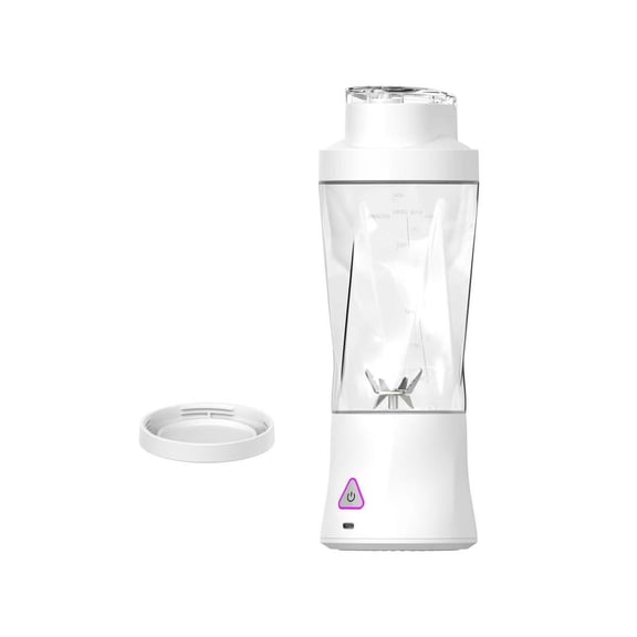 Professional 700ml Large Portable Blender for Shakes and Smoothies, Powerful Ice Crushing Juicer Cup with USB-C Recharge, Cordless Fruit Mixer for Gym and Travel