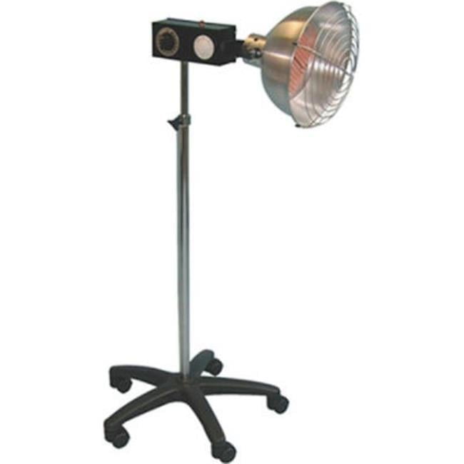 Professional infra-red ceramic 750 watt lamp, timer and intensity control