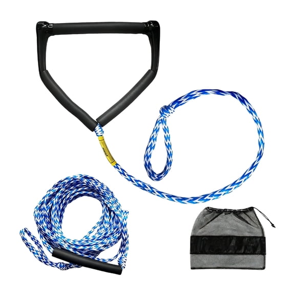 Professional 75FT Wakeboard Surfing Rope Single Handle For Water Sports Activities