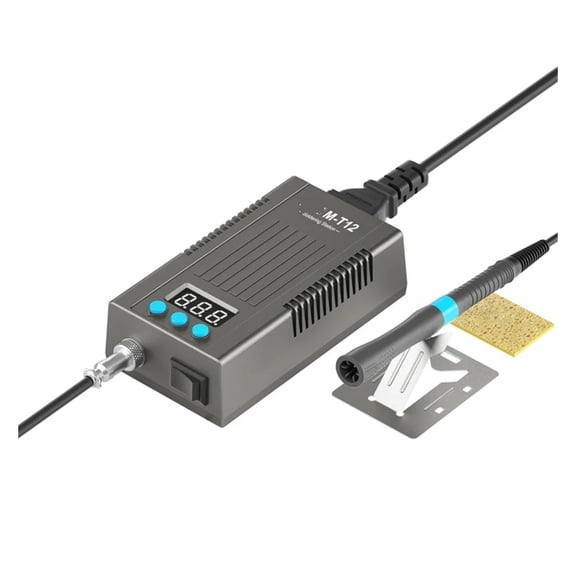 Professional 75W T12 Solder Station, 2s Rapid Heating for Phone IC Repair