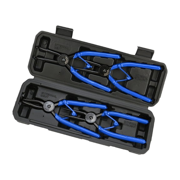 Professional 7Inch Snaps Rings Pliers Kit With Comfortable Grip For Mechanics