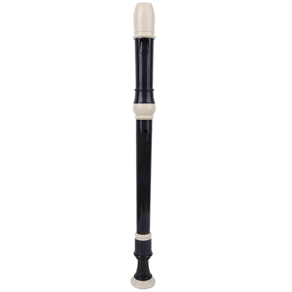 Professional 8 Hole Alto Recorder F Key Clarinet Wind Flute for Student Beginners and Musical Practice, Baroque Fingering Style Long Wind Instrument Premium Kit, 18.5 inches / 47.0 cm