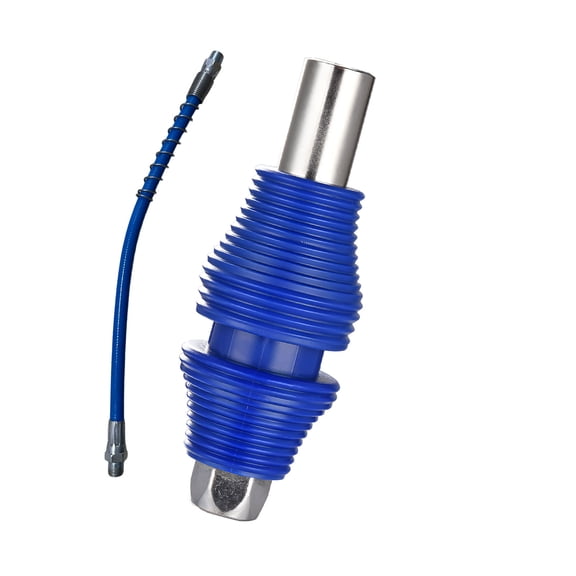 Professional 89mm Long Reaching Greases Tool Nozzle Set with Reinforced Hose Greases Coupler Tool for Automotive Repair