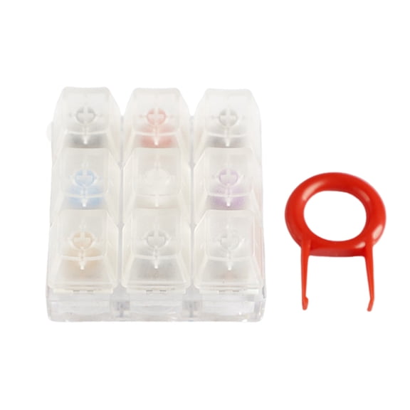 Professional 9 Key Switches Tester with Key Puller Keycap Testing for Mechanical Keypad Mechanical Keypad Switches