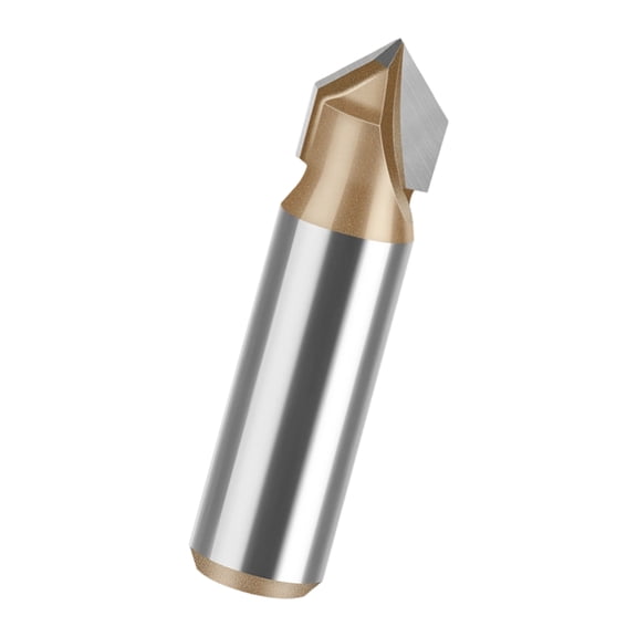 Professional 90Degree V Grooves Router Bit Woodworking Carving Router Tip 12mm Round Shank High Precise Cutting Tool