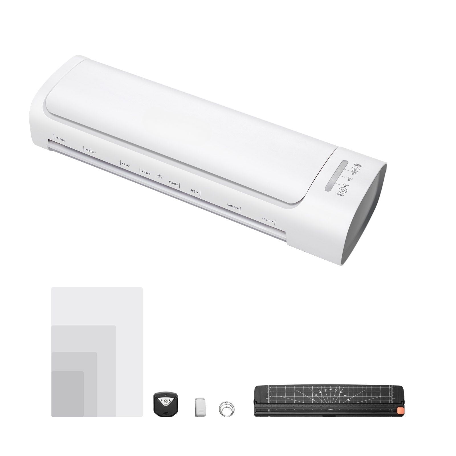 Professional A3 Laminator, 3-5 Mil Quick Warm Thermal Laminator, for Home Business School, Compact & Portable