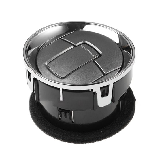 High-performance Front Interior Dashboard Louvres AC Heater Air Vent Duct Chrome Set Easy Installation for 2008-2014 f15