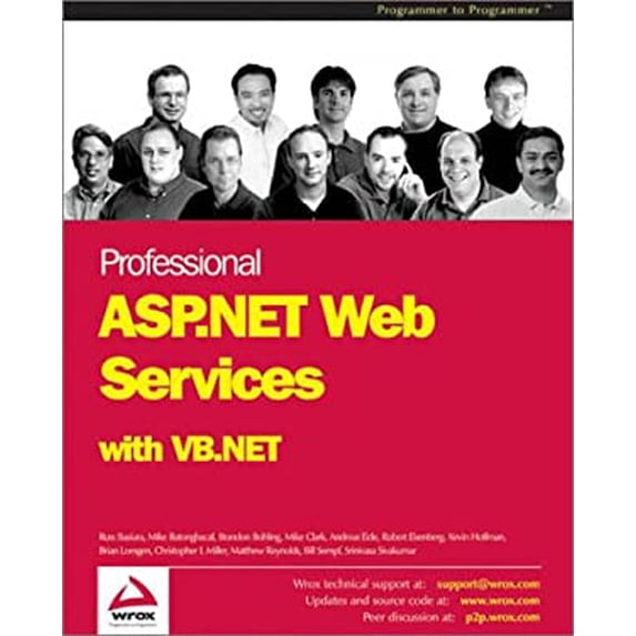Pre-Owned Professional ASP.Net Web Services with VB.NET (Paperback) 1861007752 9781861007759