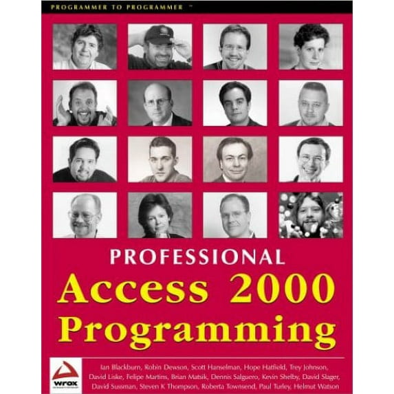 Pre-Owned Professional Access 2000 Programming (Programmer to programmer) Paperback