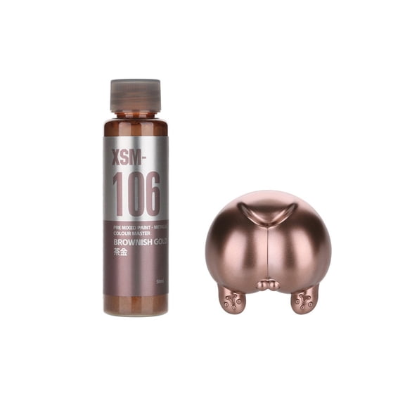 Professional Acrylic Metallic Paint With Excellent Even Coverage Strong Adhesion For Detailed Model Building And Art