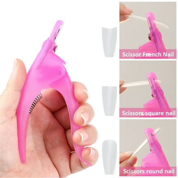Professional Acrylic Nail Clipper Nail Tip Trimmer for Artificial Nail Art Manicure Tools Clip Tool